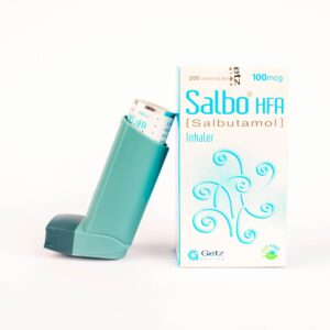 Salbo 100 mcg inhaler 200 Metered Doses