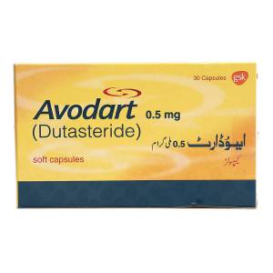 Avodart 0.5mg capsule 3x10's