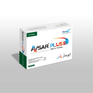 Avsar Plus 5 mg / 12.5 mg / 160 mg tablet 4 x 7's