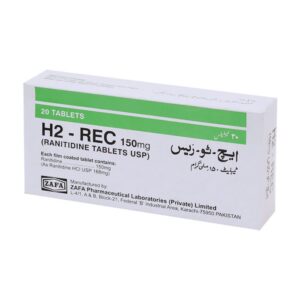 H2-Rec 150 mg tablet 2 x 10's