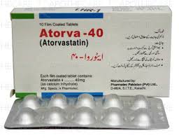Atorva 40mg tablet 10