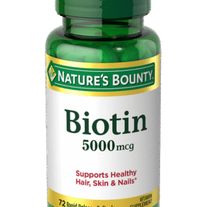 Nature's Bounty Biotin 5000 72's  softgel