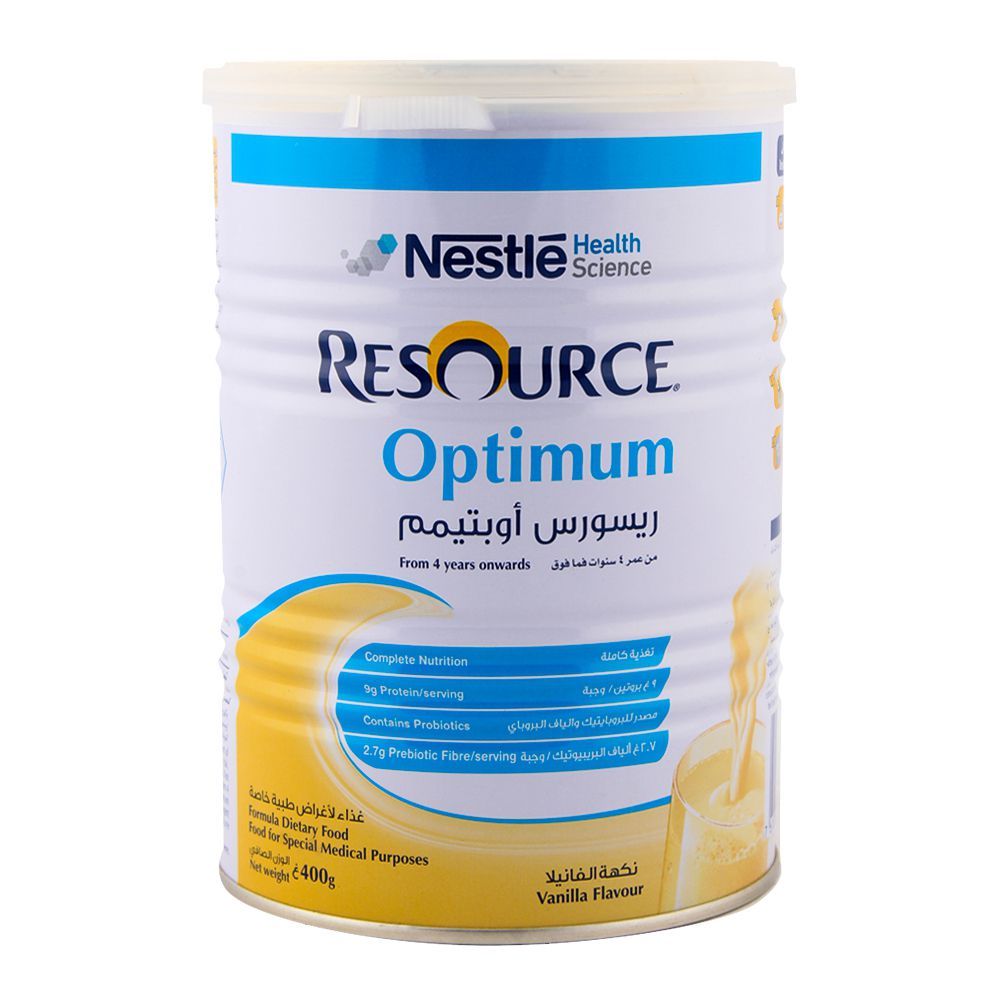 Resource Optimum 400gm  milk powder