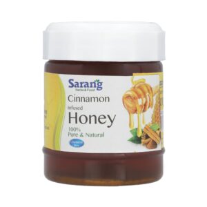 Sarang Cinnamon Infused Honey 200 gm Bottle  honey