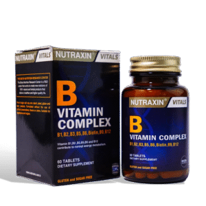 Nutraxin Vitamin B Complex Supplements 1 x 60's Tablets Bottle tablet
