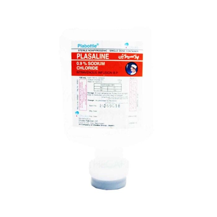 Plasaline 0.9% Sodium Chloride Infusion 100ml infusion