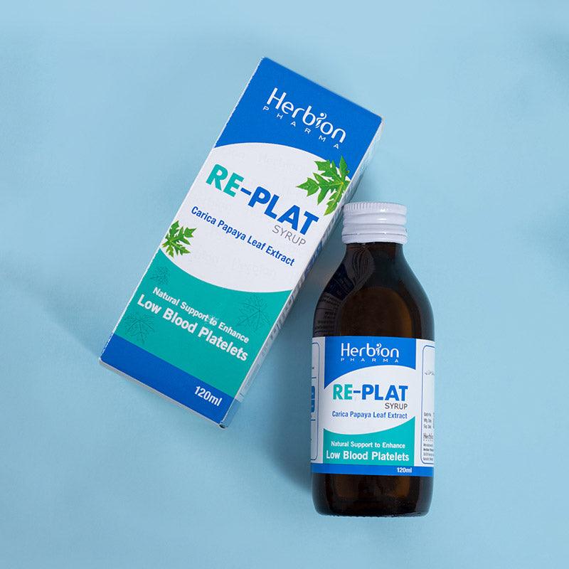 Re Plat Papaya Leaf Extract Syrup 120 ml Bottle  syrup