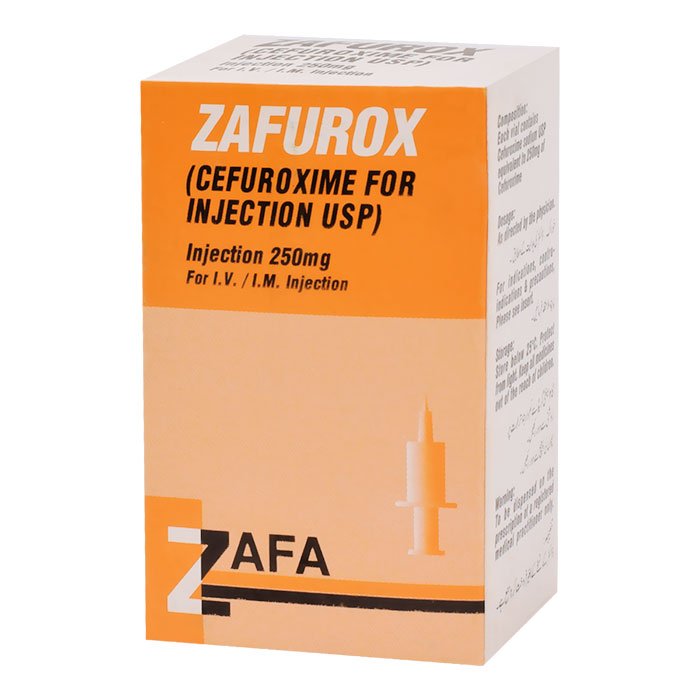 Zafurox 250mg injection 1 Vial