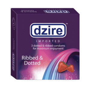 Dzire Ribbed & Dotted  condom