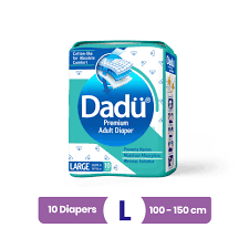Dadu Large Adult Diapers 10 Pcs. Pack  Pcs