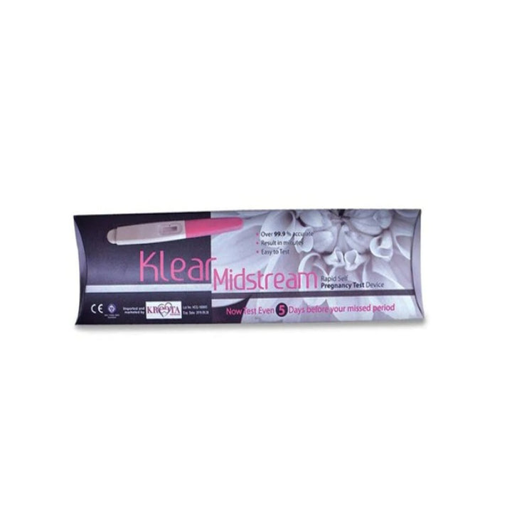 Klear Midstream Self Pregnancy Testing  device